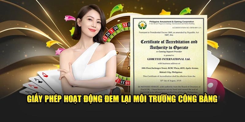 Sơ lược về Giấy phép hoạt động 58Win88?